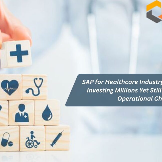 SAP for Healthcare Industry enabling hospital operations, patient management, and digital transformation