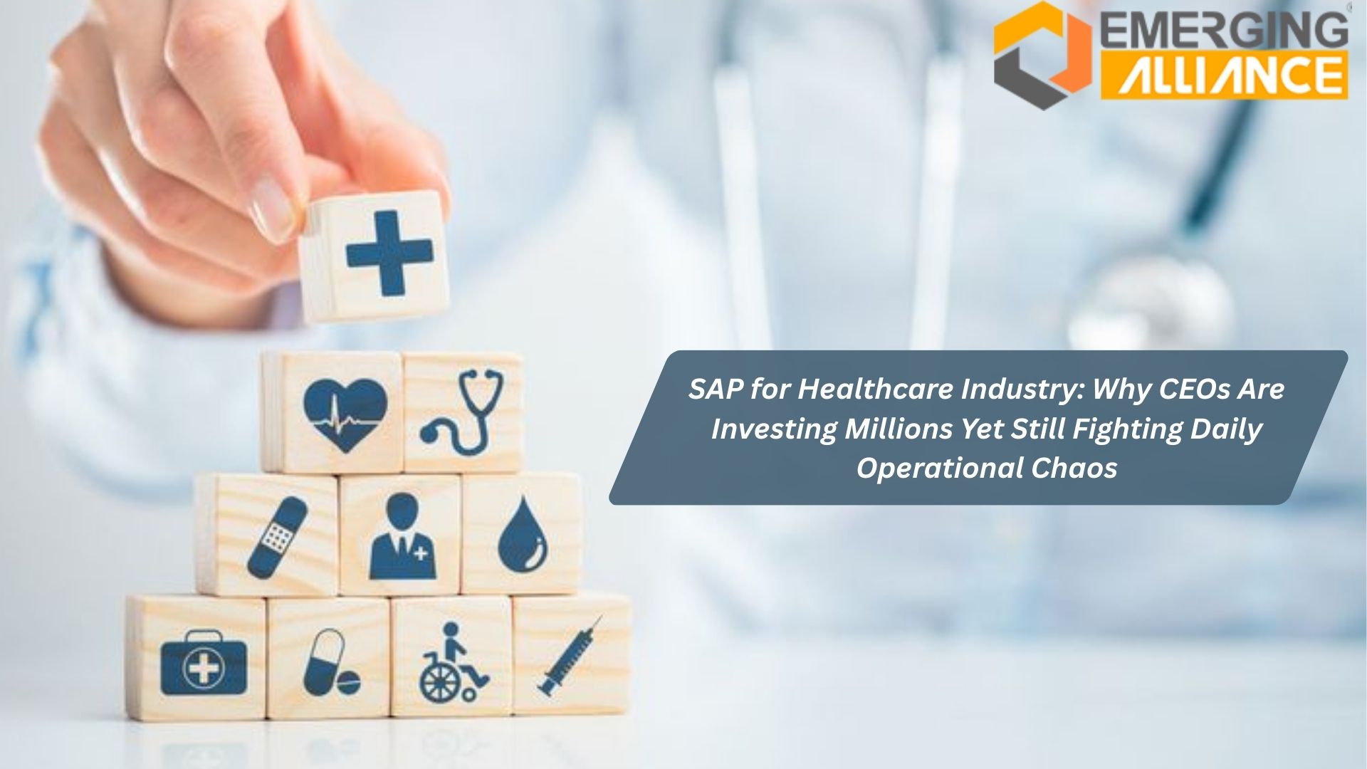 SAP for Healthcare Industry enabling hospital operations, patient management, and digital transformation
