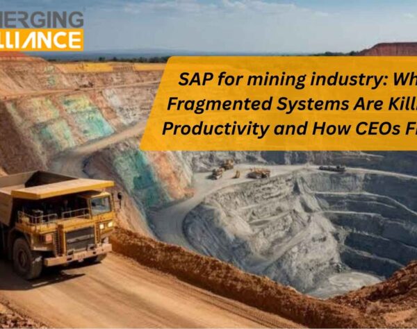 SAP for mining industry enabling real-time operations, cost optimization, and compliance