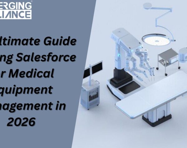 Salesforce for Medical Equipment Industry enabling compliant sales, service, and equipment management