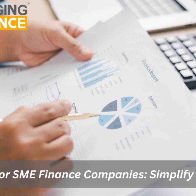 Odoo ERP for SME Finance Companies dashboard showing accounting, loans, and financial management tools