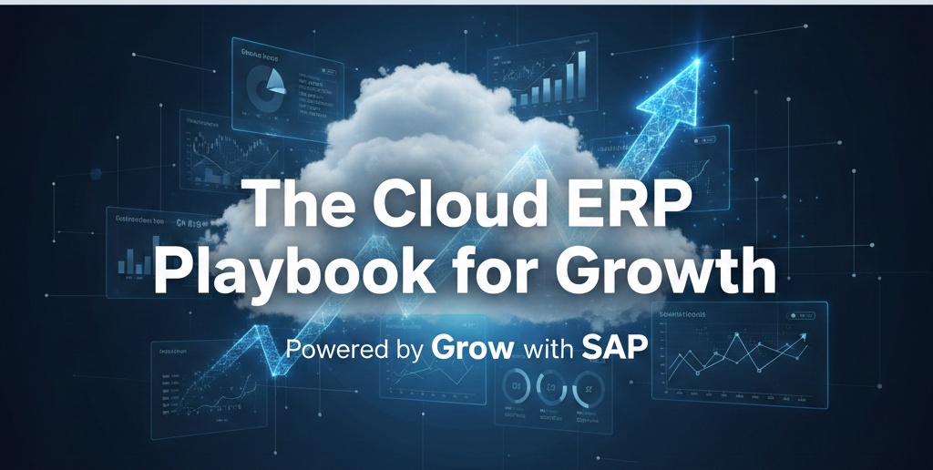 Business team reviewing dashboards powered by Grow with SAP Cloud ERP solution