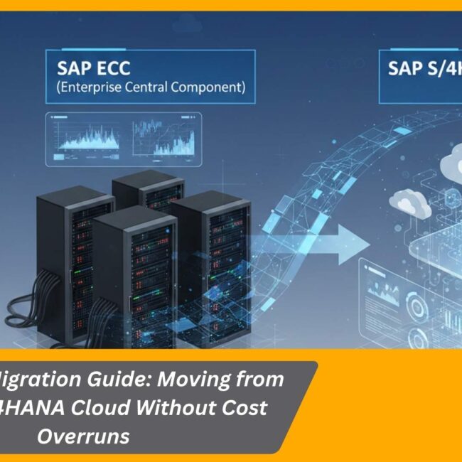 SAP Migration from SAP ECC system to SAP S/4HANA Cloud deployment model