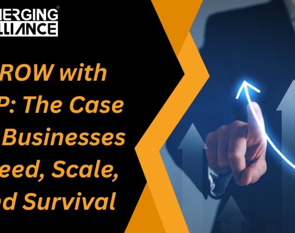 Business professionals using Grow with SAP cloud ERP for AI-driven growth