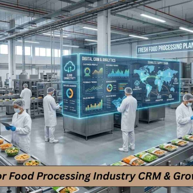 Salesforce for Food Processing Industry: Smart CRM Solution for Sales, Distribution & Customer Management