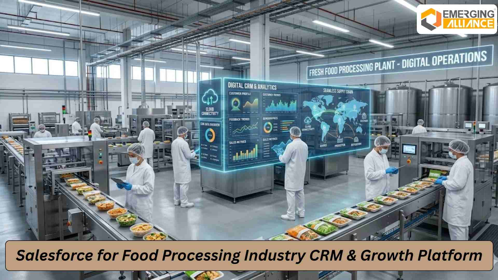 Salesforce for Food Processing Industry: Smart CRM Solution for Sales, Distribution & Customer Management