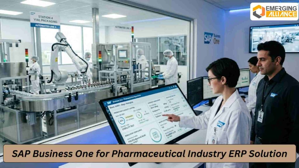 SAP Business One for Pharmaceutical Industry: A Single Scalable ERP Solution
