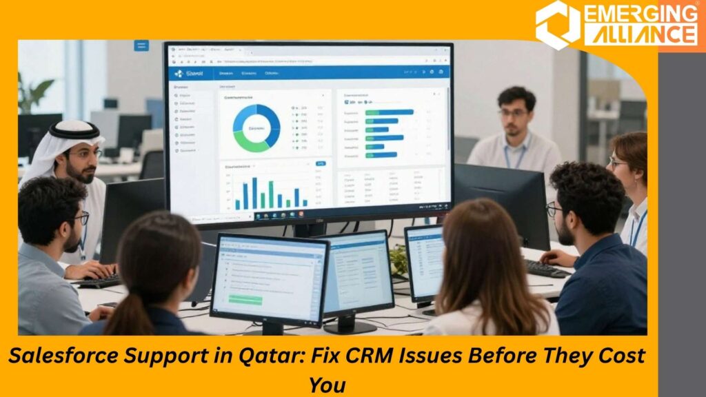 Expert Salesforce Support in Qatar ensuring seamless CRM performance and problem resolution