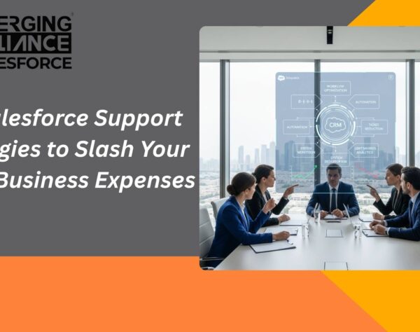 Salesforce Support in Qatar team optimizing CRM workflow and reducing support tickets