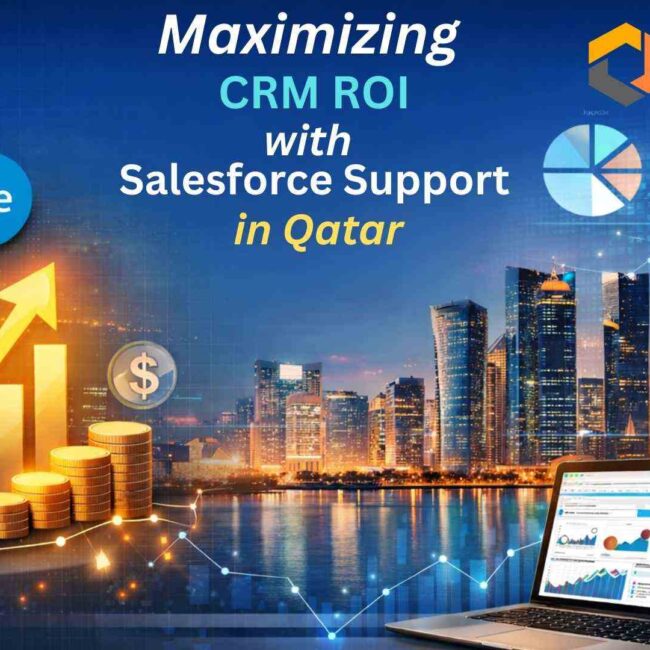 Salesforce Support in Qatar helping enterprises improve CRM ROI through consulting, implementation, and managed support services