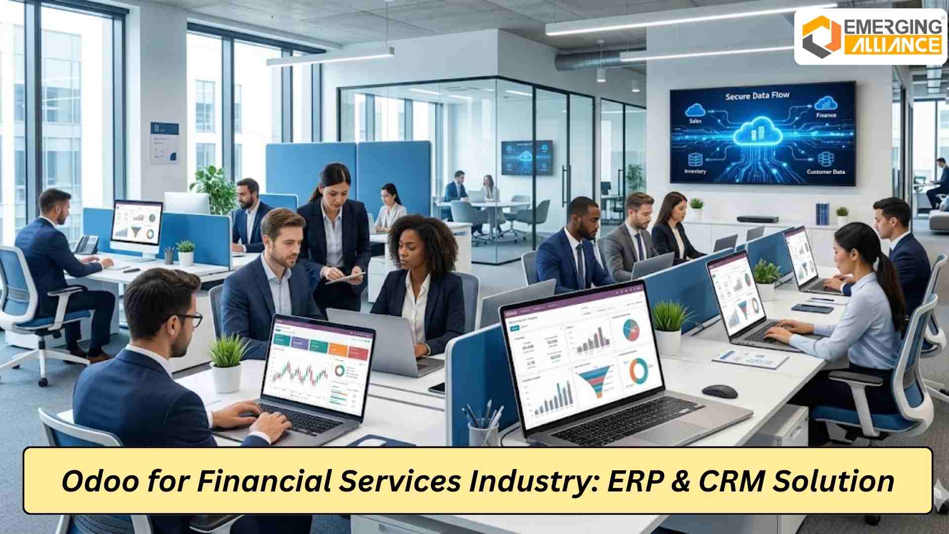 Odoo for Financial Services Industry: Complete ERP & CRM Solution for Banks, NBFCs, FinTech & Accounting Firms