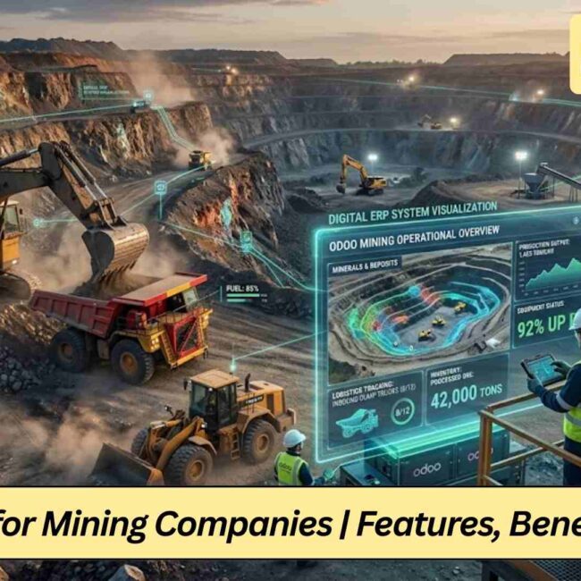 Odoo ERP for the Mining Industry: Asset, Inventory, and Workforce Management