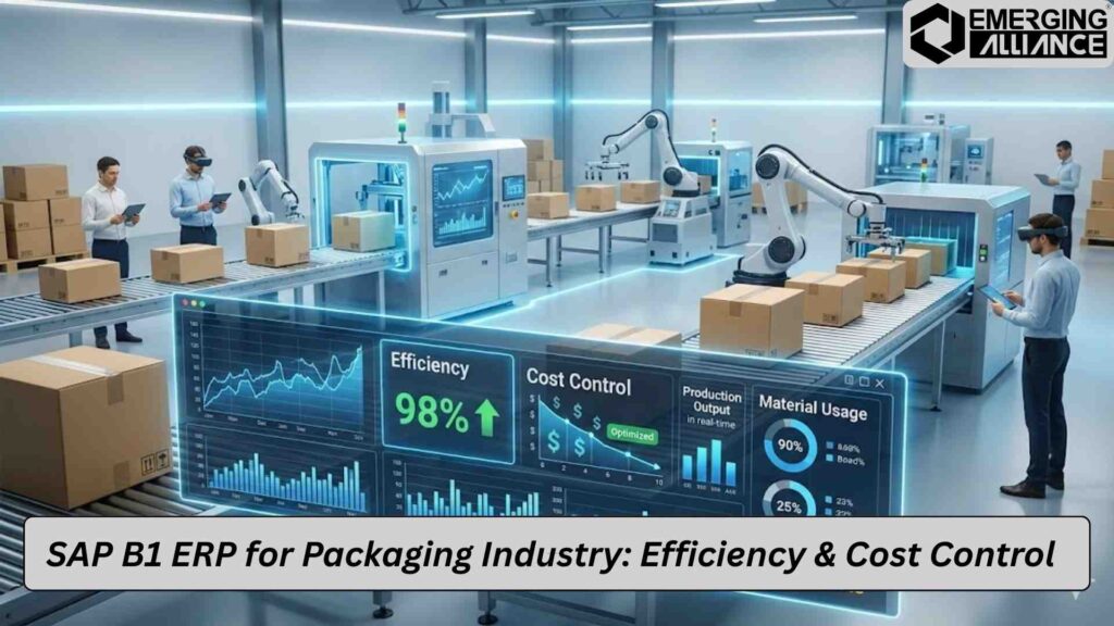 Optimize production and control costs with SAP B1 ERP for Packaging Industry, streamlining packaging operations efficiently.