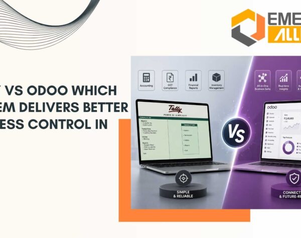 Tally vs Odoo ERP comparison for inventory management, automation, and real-time business visibility
