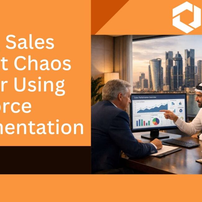 Scale sales without chaos using Salesforce Implementation Qatar. Build predictable pipelines, improve visibility, and drive revenue growth.