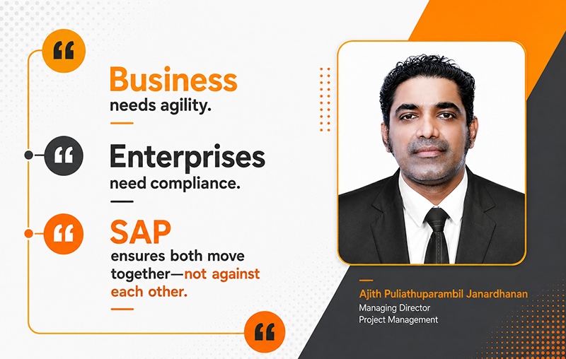 Mr. Ajith SAP leadership profile image