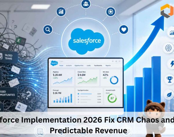 Salesforce implementation partner optimizing CRM for ROI and predictable revenue
