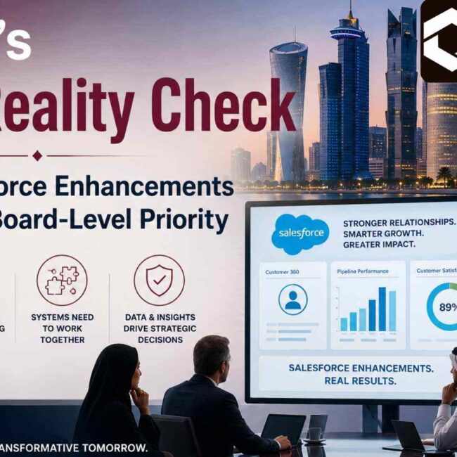 Salesforce CRM dashboards and workflow automation in Qatar