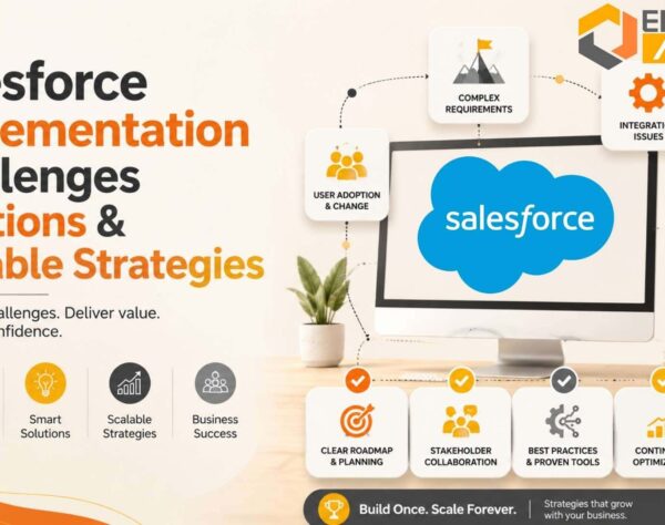 Enterprise team analyzing Salesforce implementation