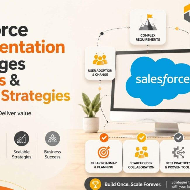 Enterprise team analyzing Salesforce implementation