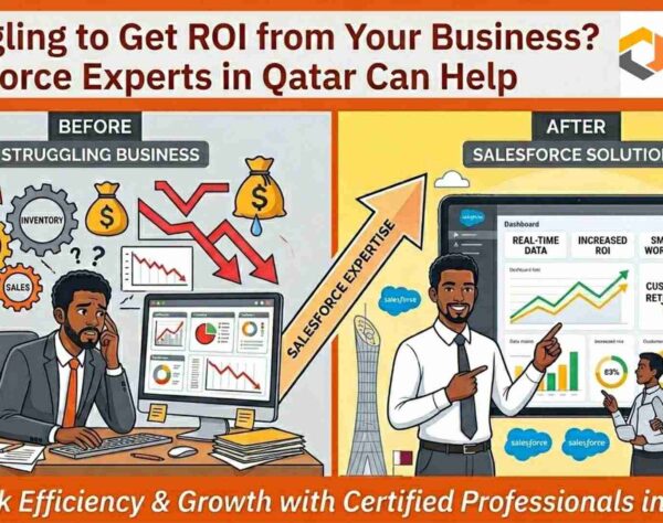 Salesforce experts in Qatar helping enterprises improve ROI through CRM automation, integration, and digital transformation