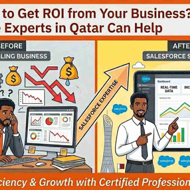 Salesforce experts in Qatar helping enterprises improve ROI through CRM automation, integration, and digital transformation