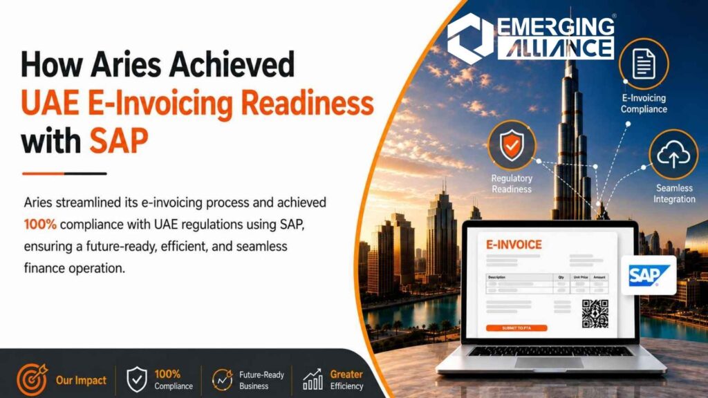 Aries SAP UAE e-invoicing readiness
