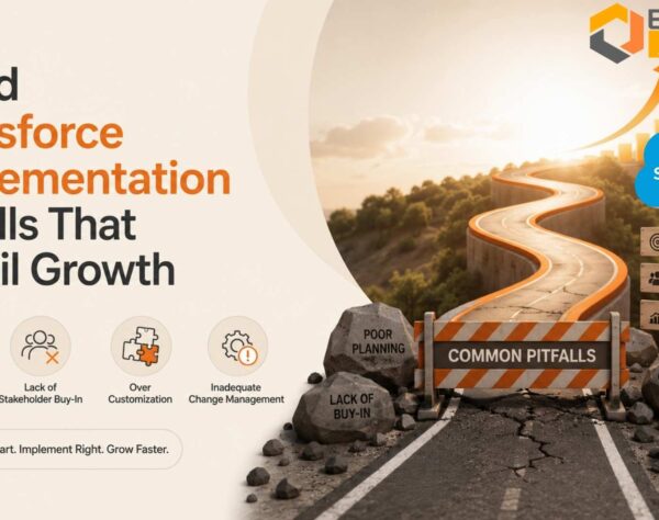 Salesforce Implementation strategy, automation, CRM integration, governance, and digital transformation roadmap.