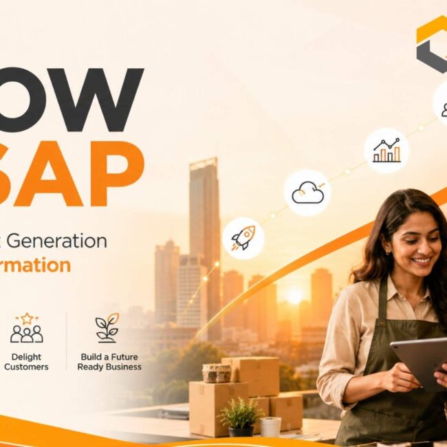 GROW with SAP helping SMEs modernize operations using SAP S/4HANA Cloud Public Edition for scalable business growth and automation.