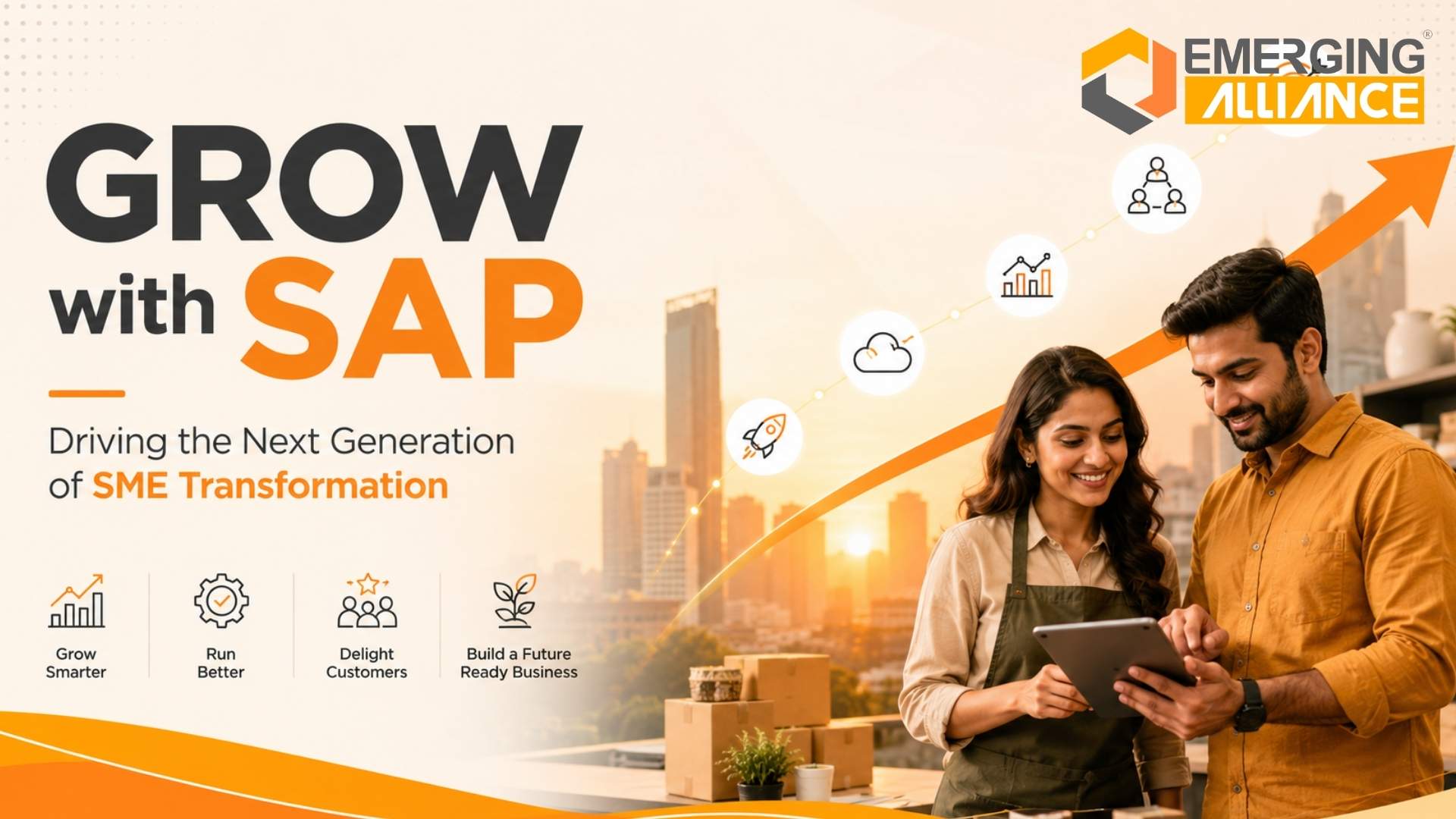 GROW with SAP helping SMEs modernize operations using SAP S/4HANA Cloud Public Edition for scalable business growth and automation.