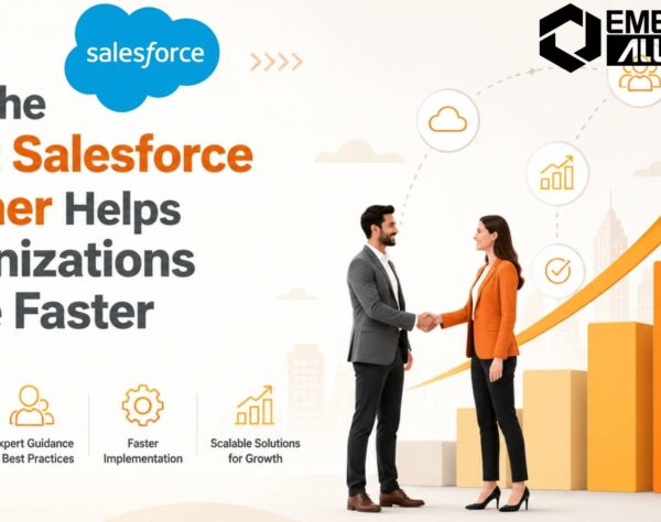 Salesforce Partner helping enterprises improve automation, scalability, CRM visibility, workflow efficiency, and business growth.