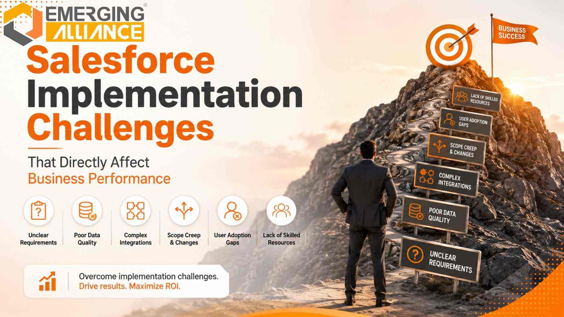 Salesforce implementation improving automation, visibility, workflow efficiency, and enterprise business performance