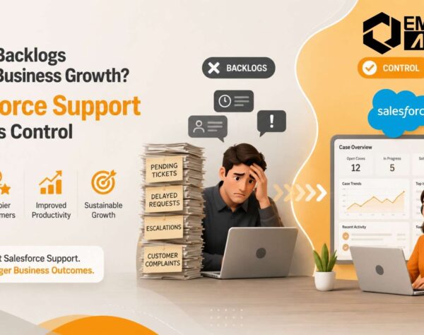 Enterprise Salesforce Support services improving CRM performance and operational efficiency