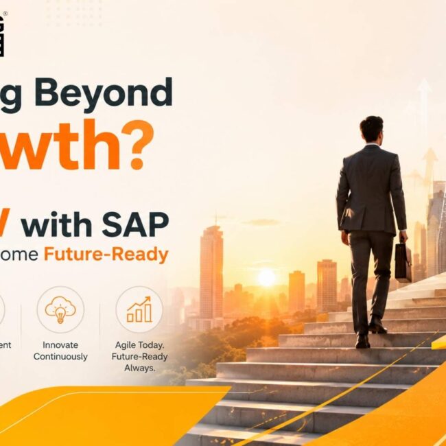 Business leaders using GROW with SAP to improve operational visibility, automation, scalability, and enterprise growth.