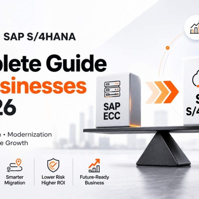 Comparison of SAP ECC and SAP S/4HANA support, highlighting maintenance, migration, and business planning for 2026.