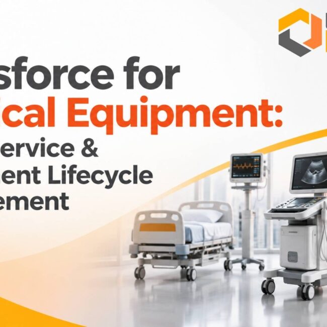 Salesforce for Medical Equipment: Sales, Service & Equipment Lifecycle Management