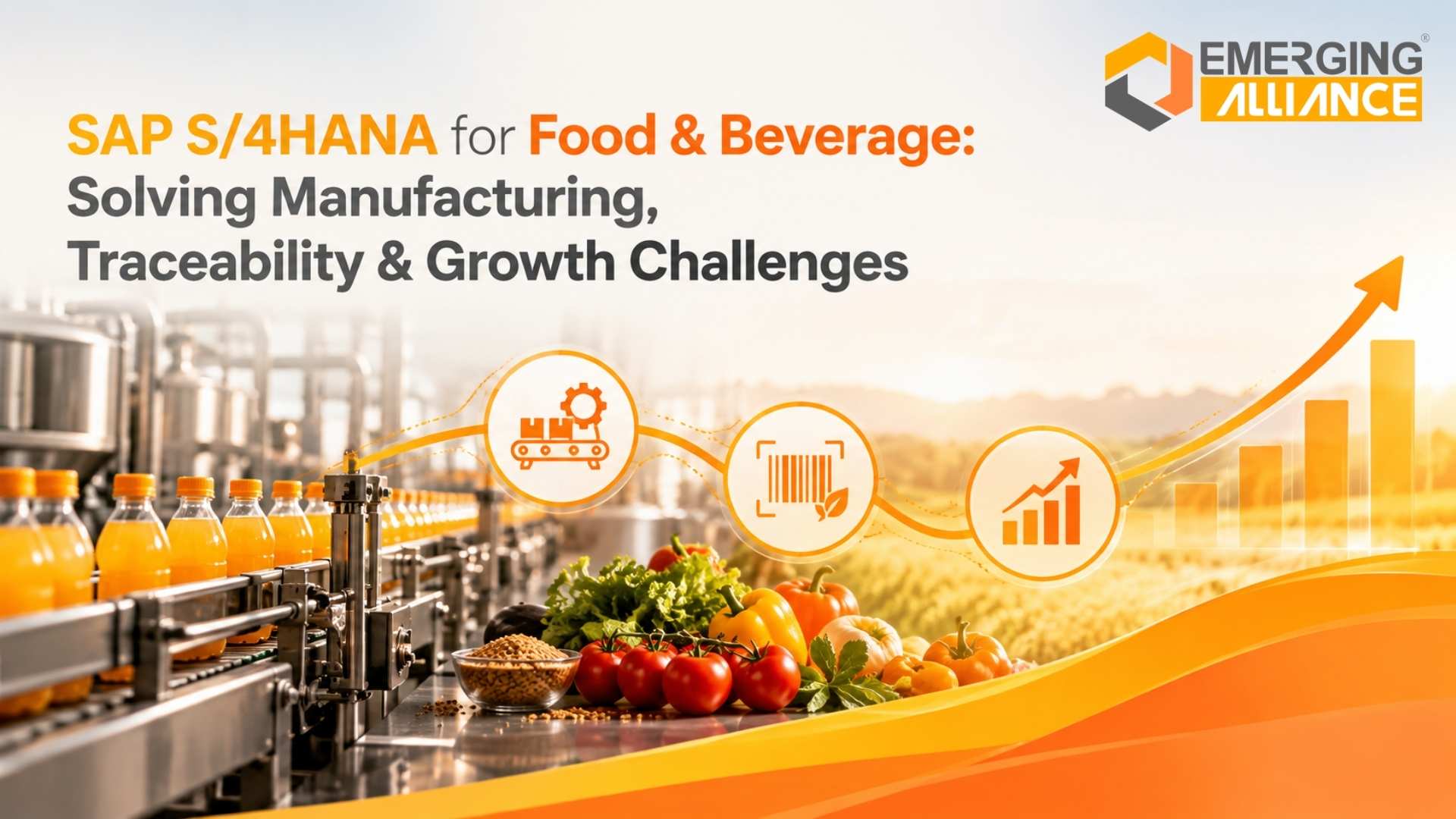 SAP S/4HANA for Food & Beverage: Solving Manufacturing, Traceability & Growth Challenges