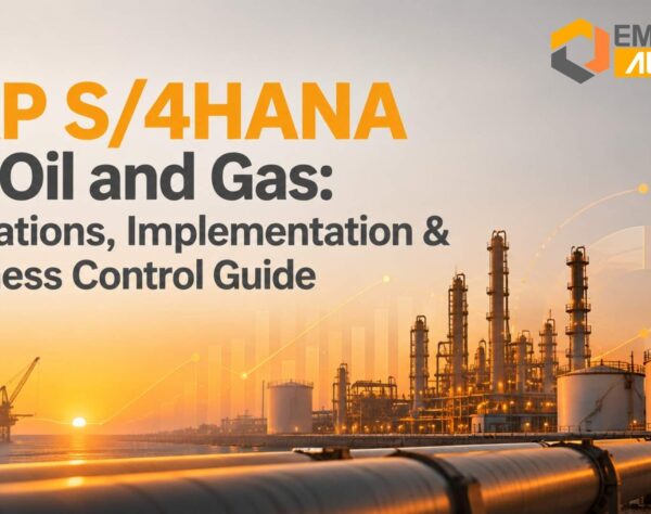 SAP S/4HANA for Oil and Gas: Operations, Implementation & Business Control Guide