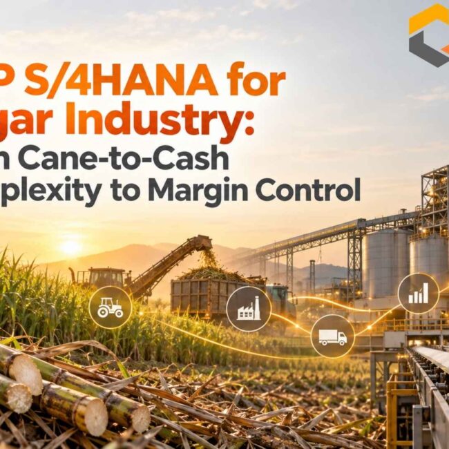 SAP S/4HANA for Sugar Industry: From Cane-to-Cash Complexity to Margin Control