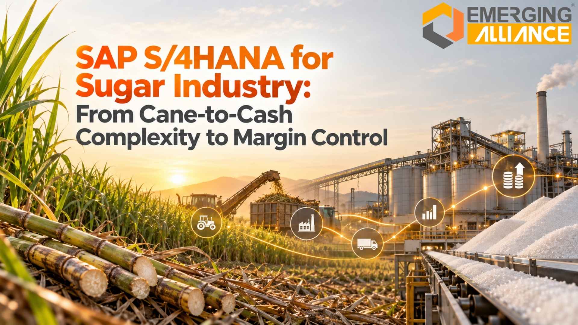 SAP S/4HANA for Sugar Industry: From Cane-to-Cash Complexity to Margin Control