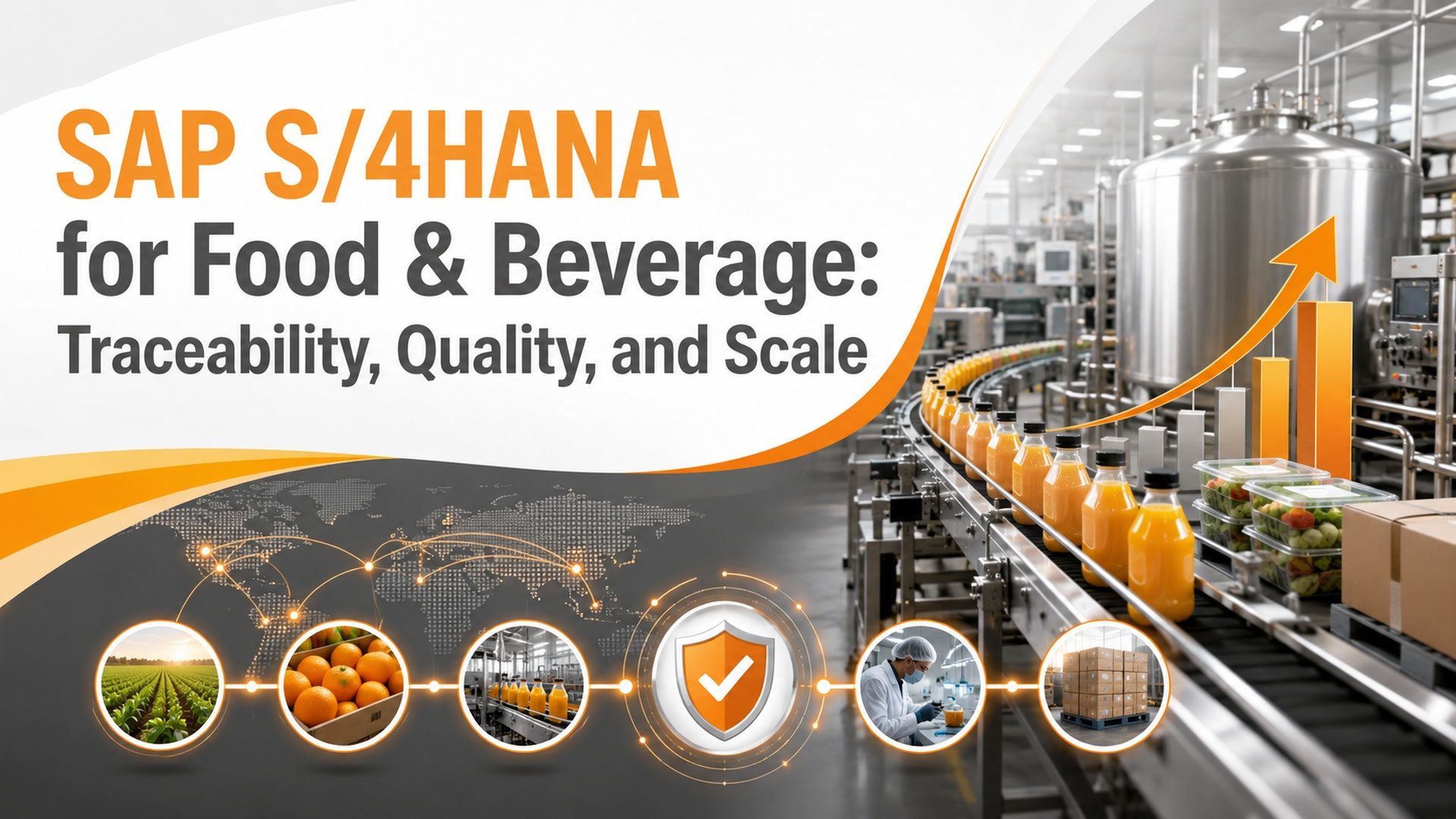 SAP S/4HANA for Food & Beverage: Traceability, Quality, and Scale