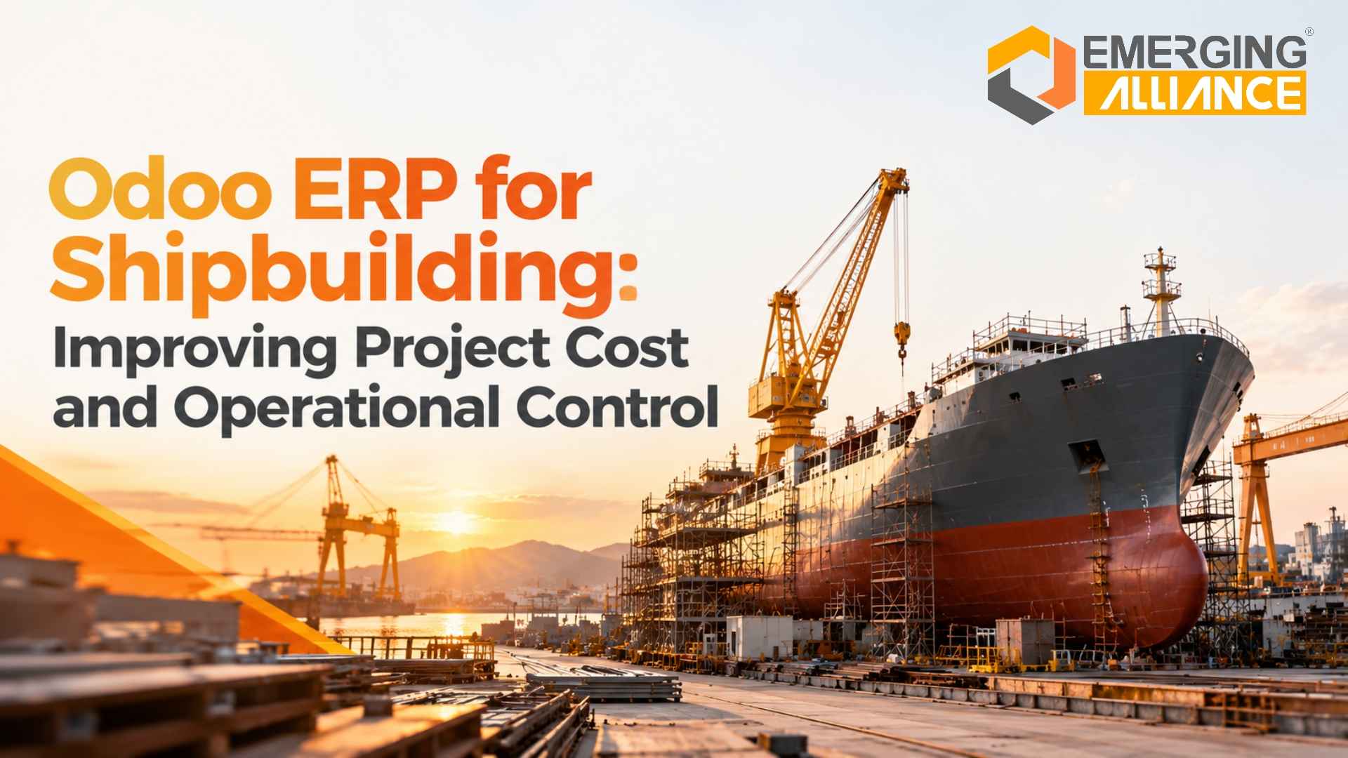 Odoo ERP for Shipbuilding: Improving Project Cost and Operational Control
